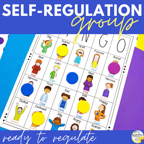 Self-Regulation School Counseling Group - Emotional Regulation & Coping Skills
